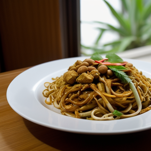 Thai Fried Noodles (Pad Thai recipe image