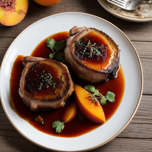 Thai Glazed Pork Chops recipe image