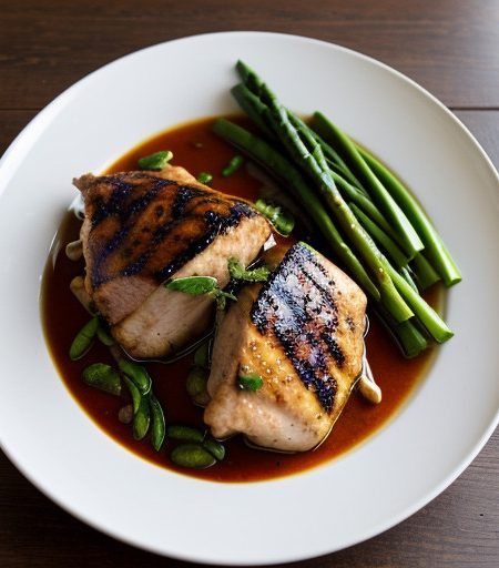 Thai Grilled Chicken - Midsummer Thai Dinner recipe image