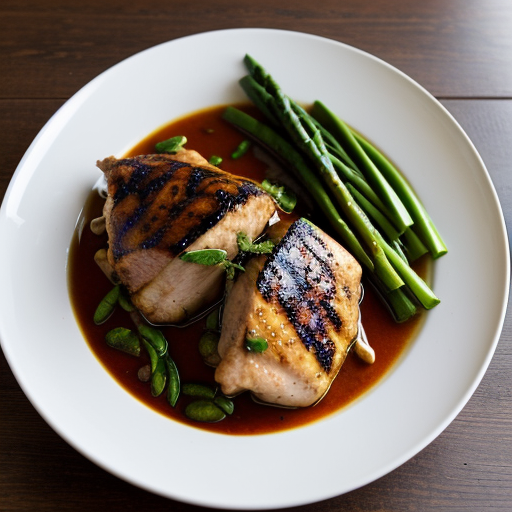 Thai Grilled Chicken - Midsummer Thai Dinner recipe image