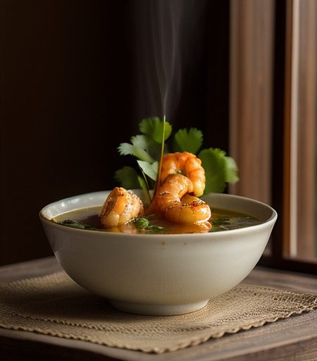 Thai Hot & Sour Shrimp Soup* Bwht68 A recipe image