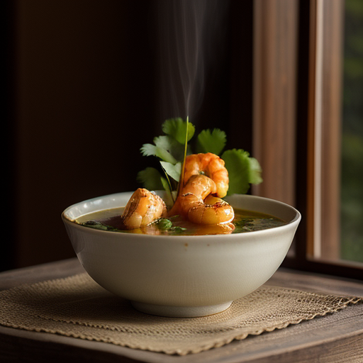 Thai Hot & Sour Shrimp Soup* Bwht68 A recipe image