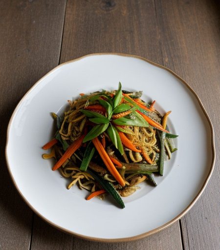 Thai Light Five-Vegetable Stir-Fry recipe image
