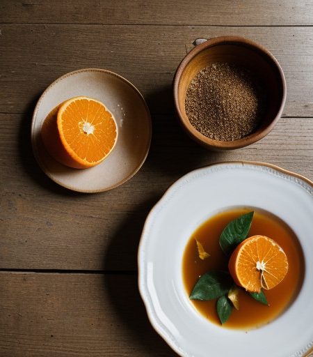 Thai Light Orange-Blossom Oranges recipe image