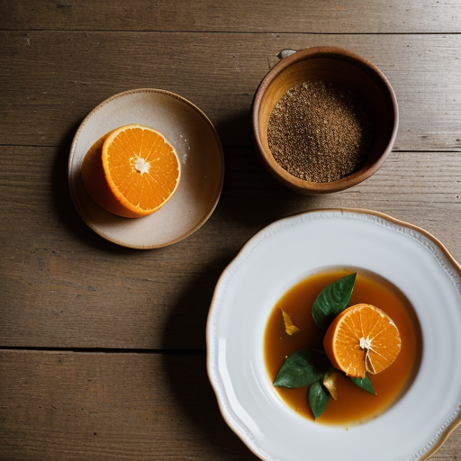 Thai Light Orange-Blossom Oranges recipe image