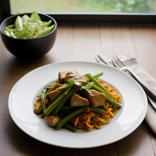 Thai Light Spicy Chicken & Vegetable Bundle recipe image