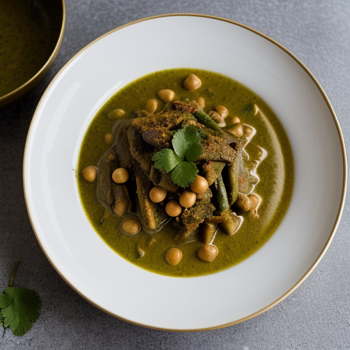 Thai-Like Green Curry recipe image
