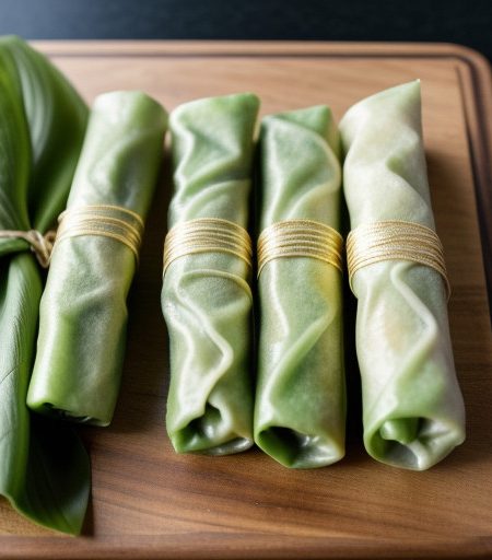 Thai Mini Spring Rolls recipe image