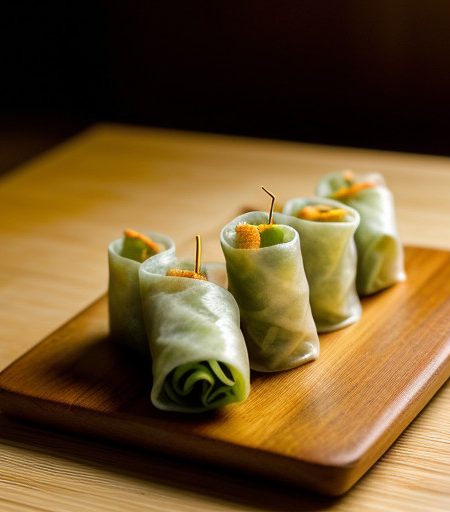 Thai Mini Spring Rolls recipe image