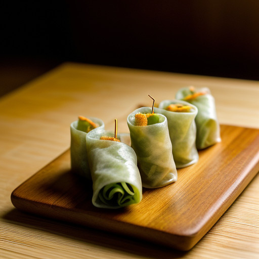 Thai Mini Spring Rolls recipe image
