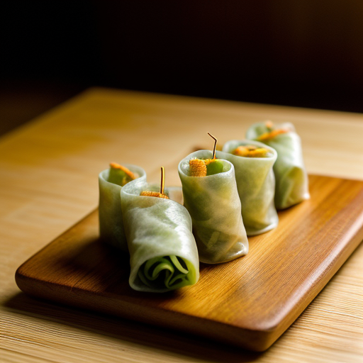 Thai Mini Spring Rolls recipe image