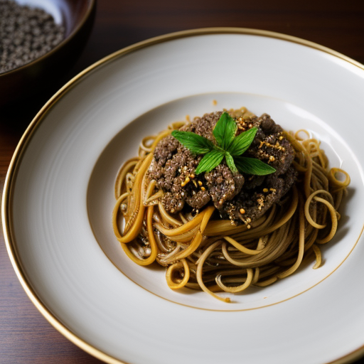 Thai Noodles & Ground Beef recipe image