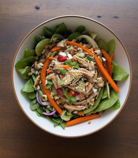 Thai Orange Chicken Salad recipe image