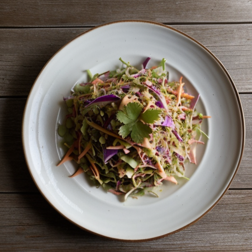 Thai Peanut Slaw recipe image