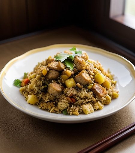 Thai Pineapple Fried Rice recipe image
