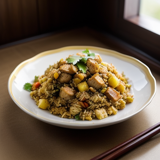 Thai Pineapple Fried Rice recipe image