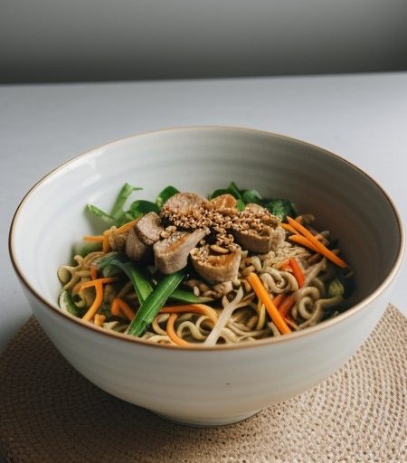 Thai Ramen Salad Bwht68 A recipe image