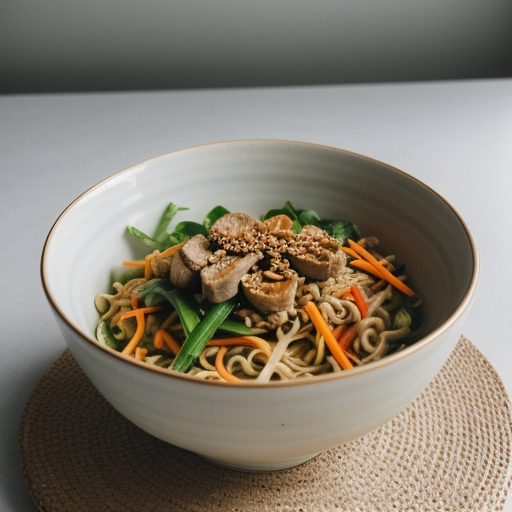 Thai Ramen Salad Bwht68 A recipe image