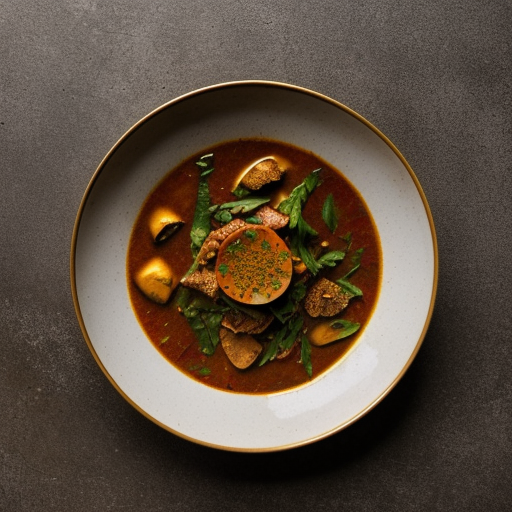 Thai Roast Duch Red Curry (Kang-Ped Bhet-Yang recipe image