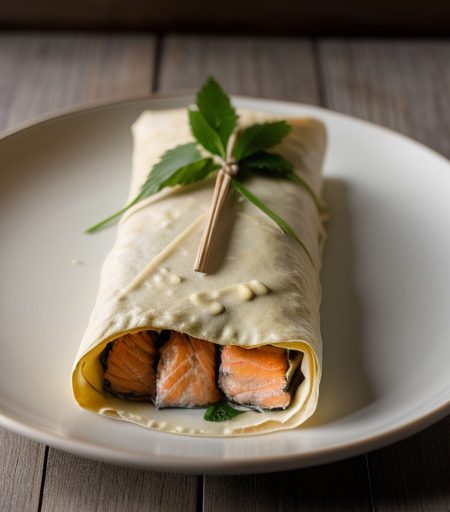 Thai Salmon Parcels recipe image