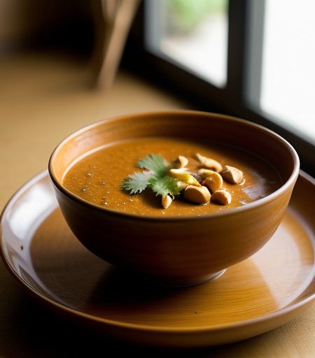 Thai Satay With Spicy Peanut Sauce recipe image