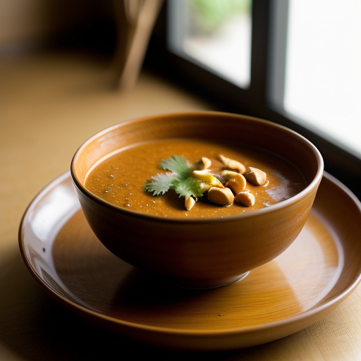 Thai Satay With Spicy Peanut Sauce recipe image