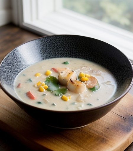 Thai Seafood Chowder recipe image