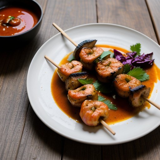 Thai Shrimp Kebabs recipe image