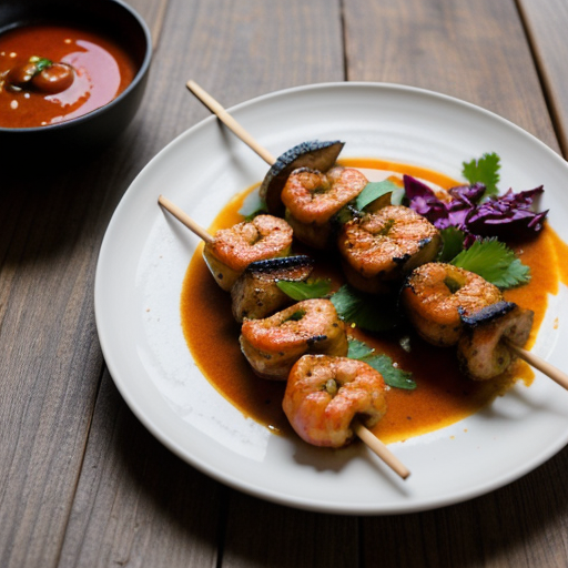 Thai Shrimp Kebabs recipe image