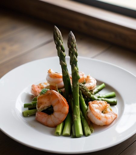 Thai Shrimp With Asparagus recipe image