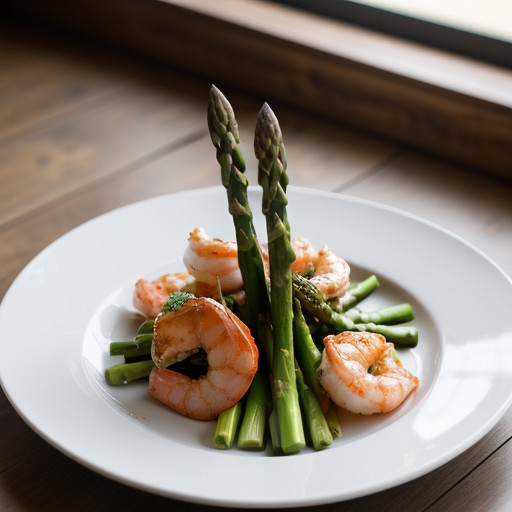 Thai Shrimp With Asparagus recipe image