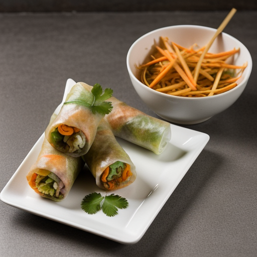 Thai Spring Rolls recipe image