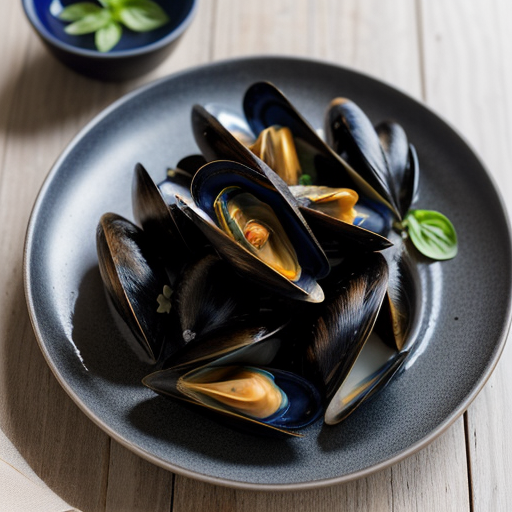 Thai Steamed Herbed Mussels recipe image