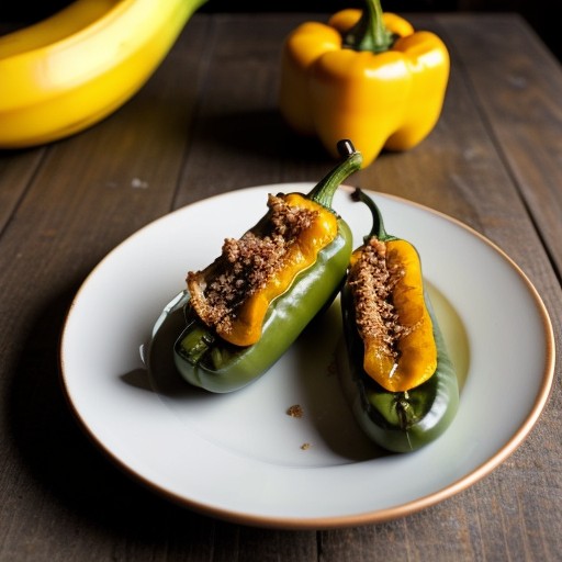 Thai Stuffed Banana Peppers recipe image