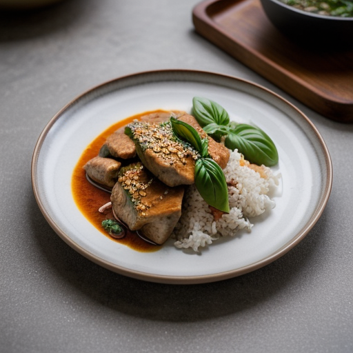 Thai Style Basil Chicken recipe image