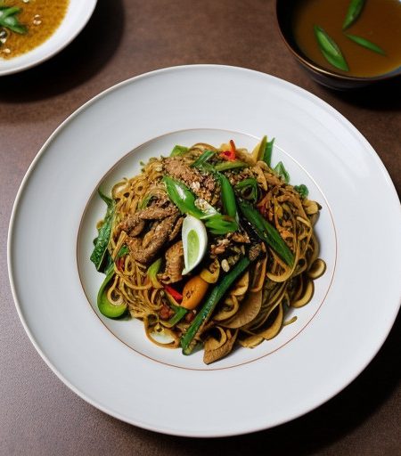 Thai Style Fried Noodles recipe image