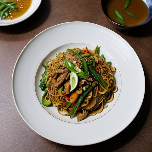 Thai Style Fried Noodles recipe image