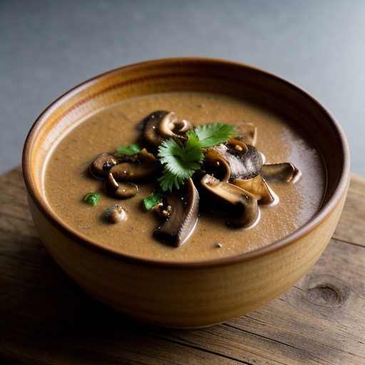 Thai-Style, Spicy Eggplant-Mushroom Sauce recipe image