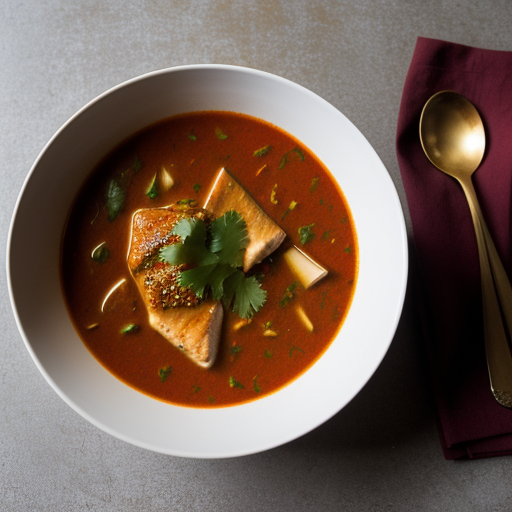 Thai Tomato Fish Soup recipe image