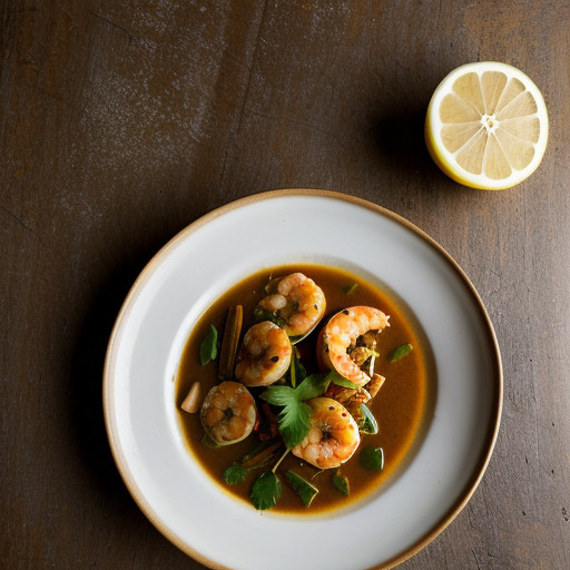 Thai Tomyum Gung (Shrimp / Gai (Chicken recipe image