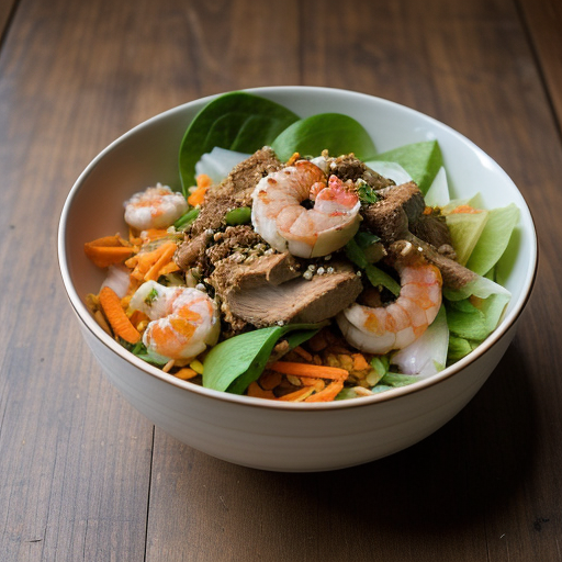 Thai Yam Yai Siamese Princess Salad "I Love Thai Food" recipe image