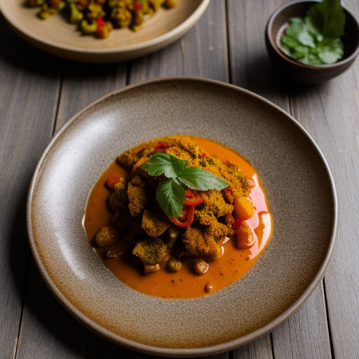 Thakkali (Curried Tomatoes recipe image