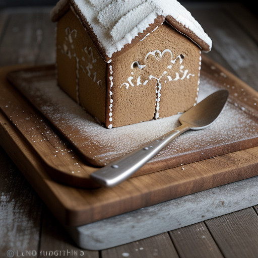 Thatched Gingerbread House 02 - Country Living recipe image