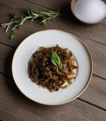 The $2 Little Meal~ Caramelized Onions & Pa recipe image