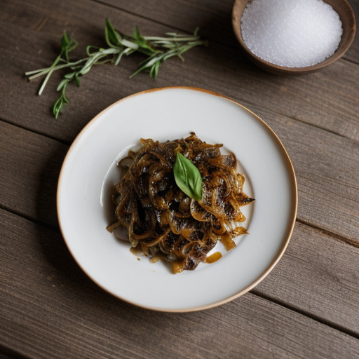 The $2 Little Meal~ Caramelized Onions & Pa recipe image