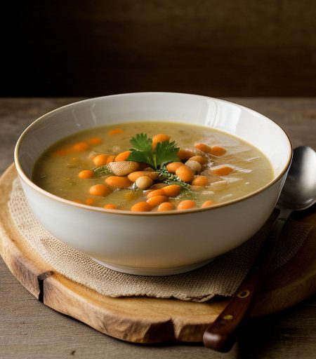 The Belgian Lion -- White Bean Soup recipe image
