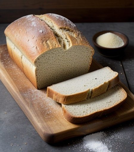 The Bread Machine Cookbook" Semolina Bread recipe image