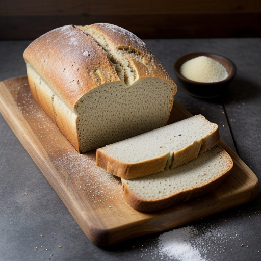 The Bread Machine Cookbook" Semolina Bread recipe image