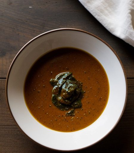 The East: Velvety-Warm Mustard-Pepper Sauce recipe image