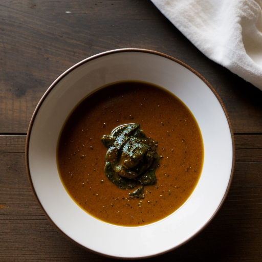 The East: Velvety-Warm Mustard-Pepper Sauce recipe image